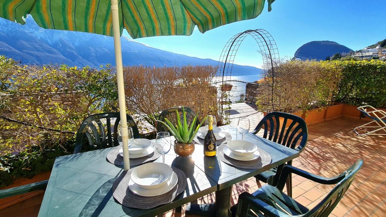 Casa Elka Residence Lake View And Pool By Garda Domus Mea Pieve  Екстериор снимка