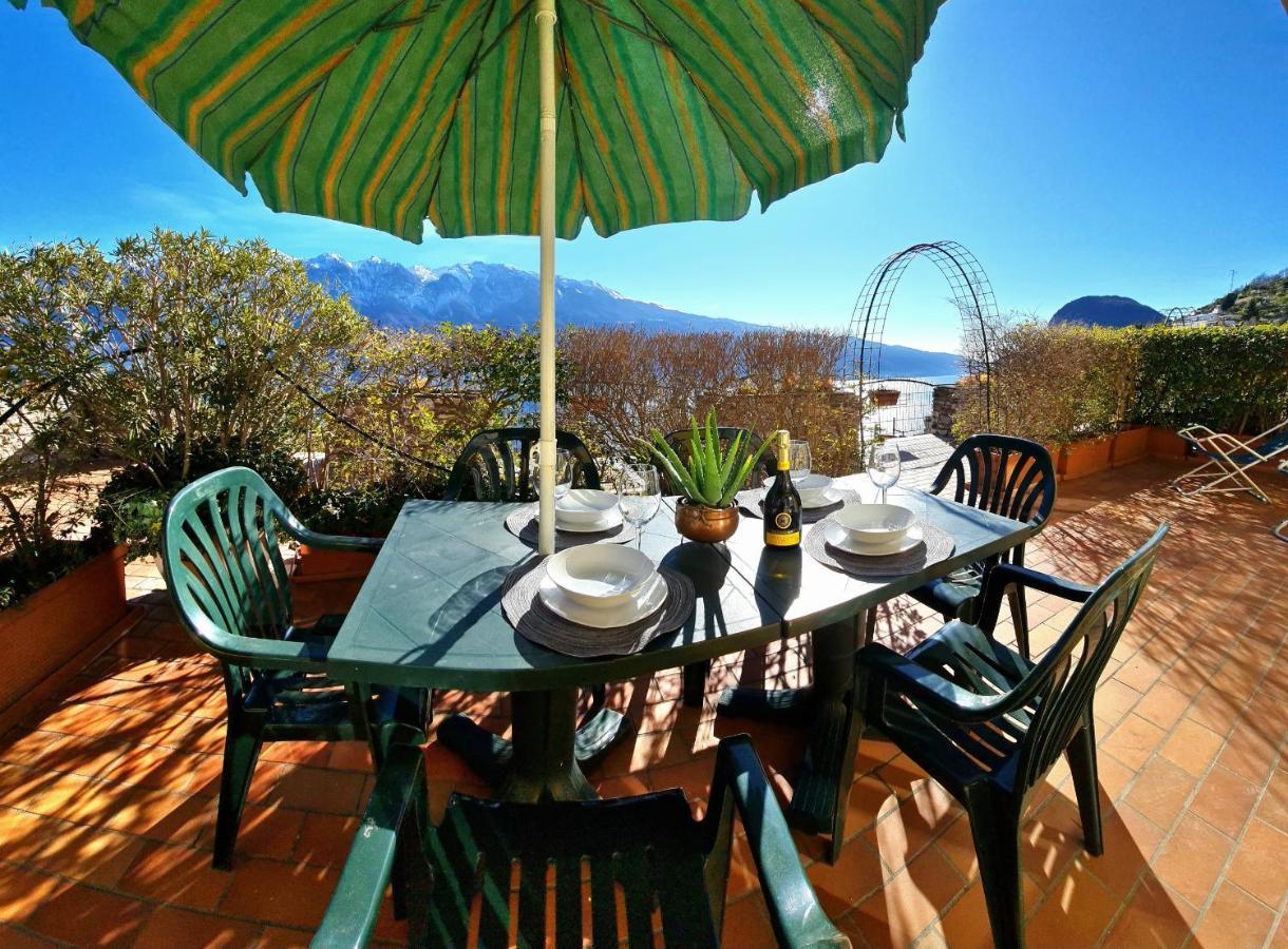 Casa Elka Residence Lake View And Pool By Garda Domus Mea Pieve  Екстериор снимка